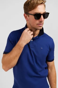 Polo Bleu Marine Manches Courtes