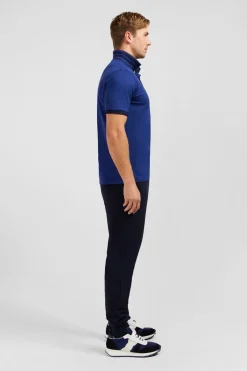 Polo Bleu Marine Manches Courtes