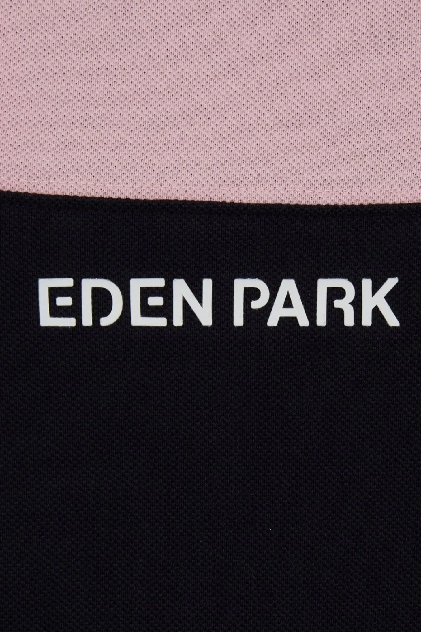 Polo Colorblock Rose A Manches Courtes