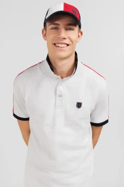 Polo Gris Chine Manches Courtes
