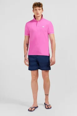 Polo Rose A Manches Courtes