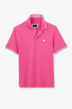 Polo Rose A Manches Courtes