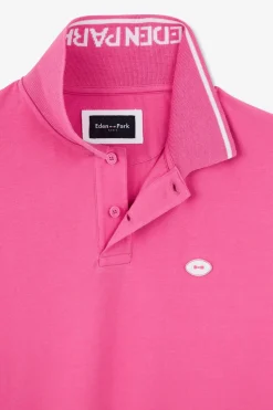 Polo Rose A Manches Courtes