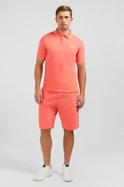 Polo Rose A Manches Courtes