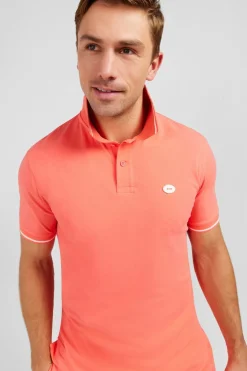 Polo Rose A Manches Courtes