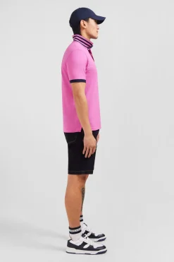 Polo Rose Manches Courtes