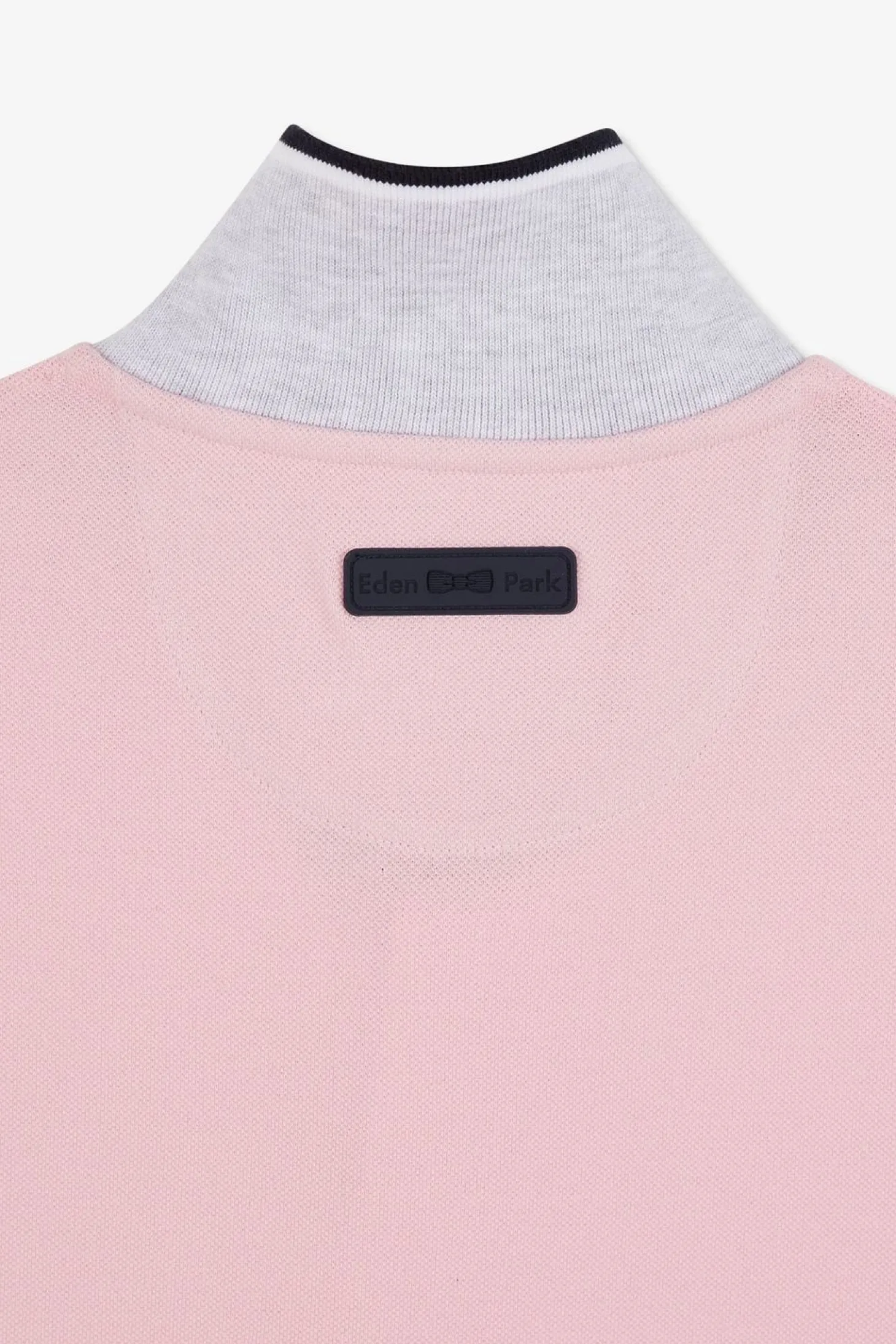 Polo Rose Manches Courtes Uni