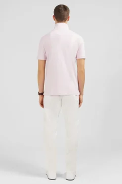 Polo Rose Uni A Manches Courtes