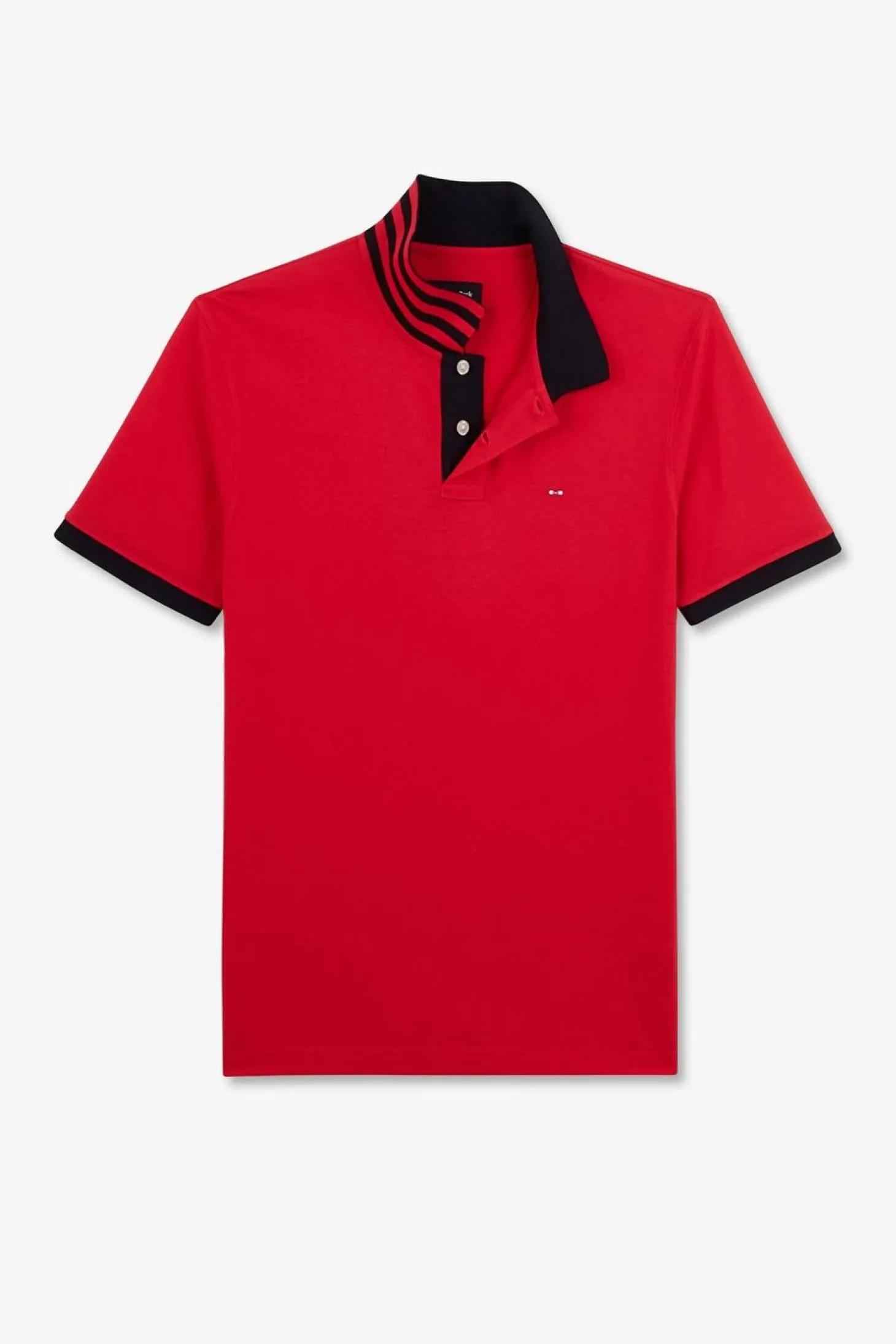 Polo Rouge Manches Courtes