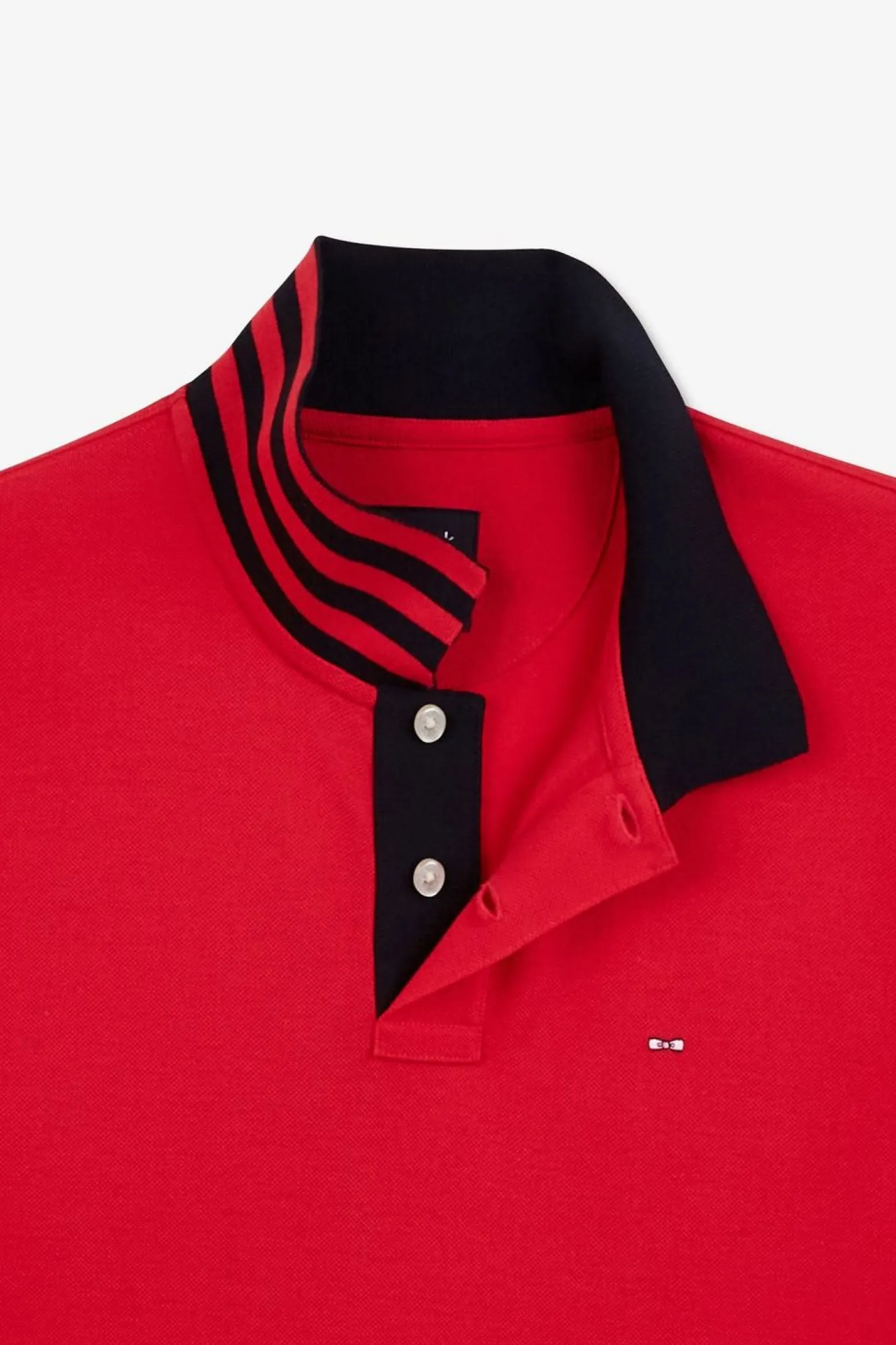 Polo Rouge Manches Courtes