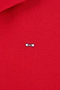 Polo Rouge Manches Courtes
