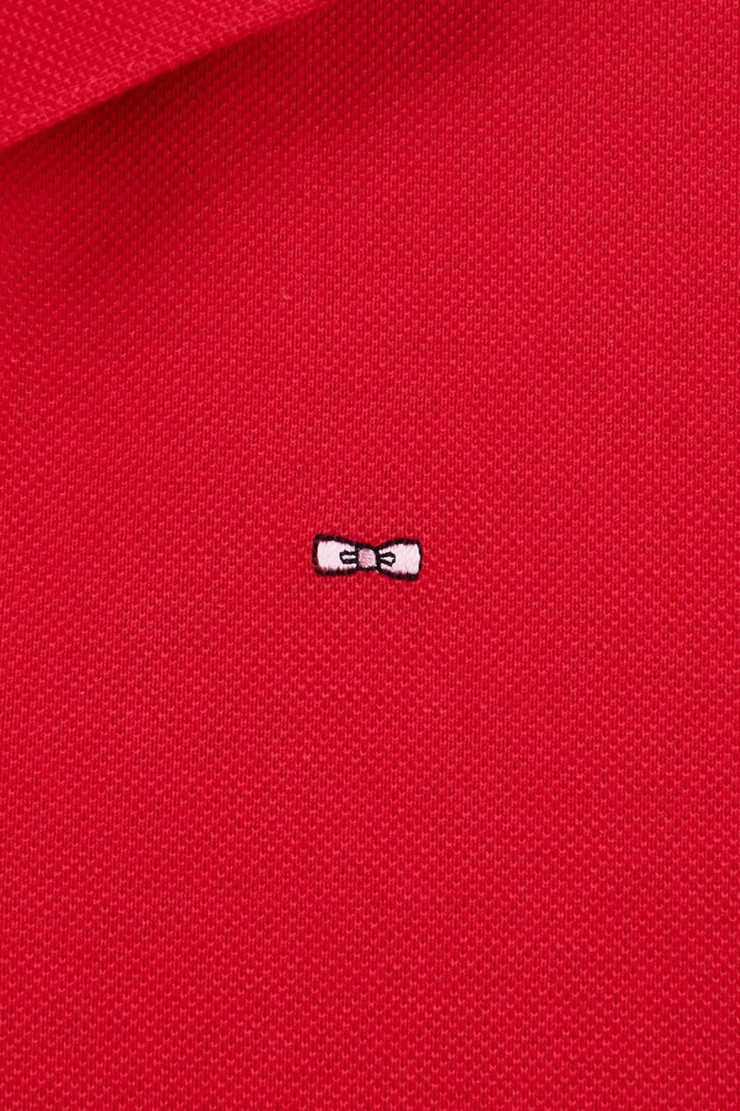 Polo Rouge Manches Courtes