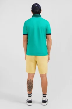 Polo Vert Manches Courtes