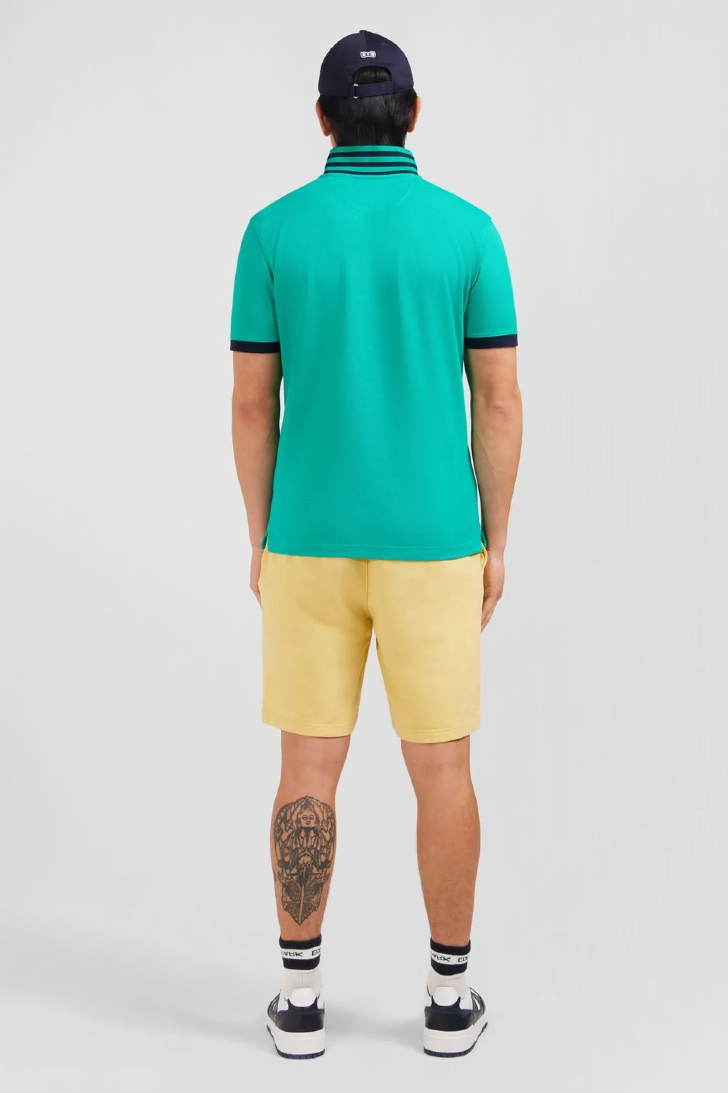 Polo Vert Manches Courtes