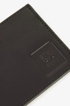 Porte-Carte En Cuir Noir