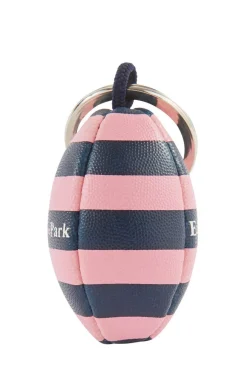 Porte-Cles Ballon De Rugby Cercle En Caoutchouc