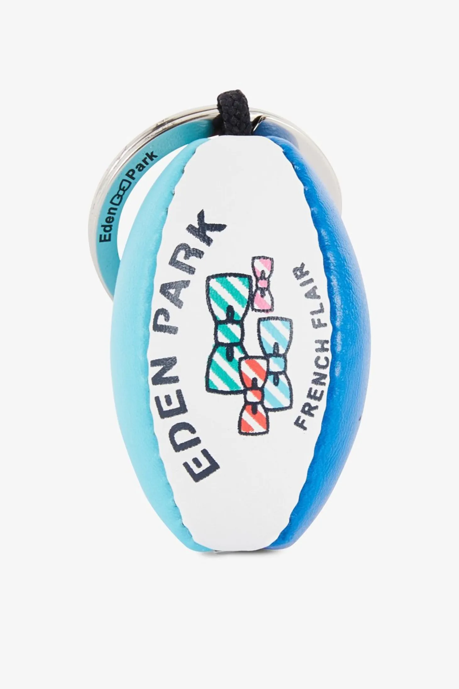 Porte-Cles Ballon De Rugby Colorblock Serigraphie