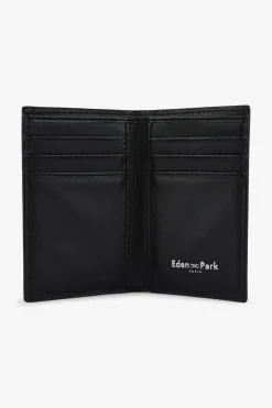 Porte Feuille Noir En Cuir