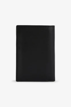 Porte Feuille Noir En Cuir