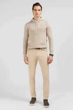 Pull A Capuche Beige