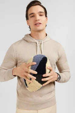 Pull A Capuche Beige