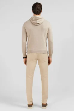 Pull A Capuche Beige