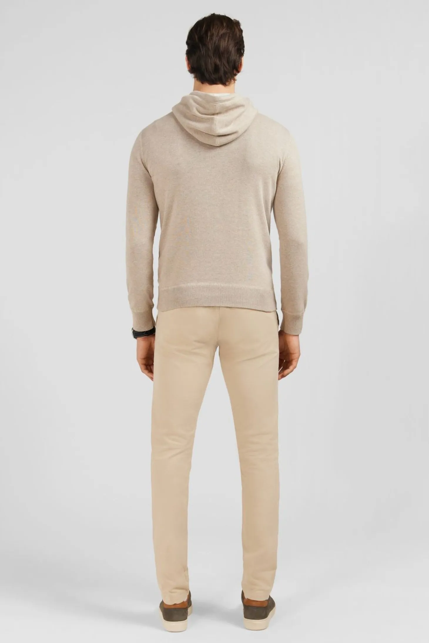 Pull A Capuche Beige