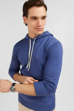 Pull A Capuche Bleu