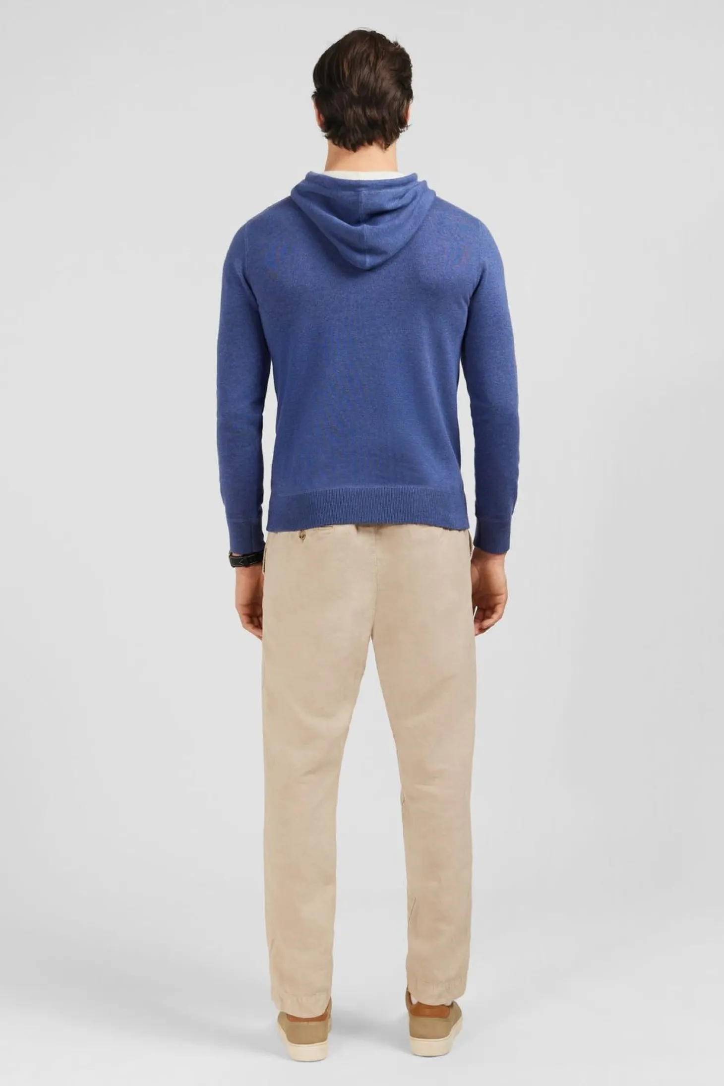 Pull A Capuche Bleu