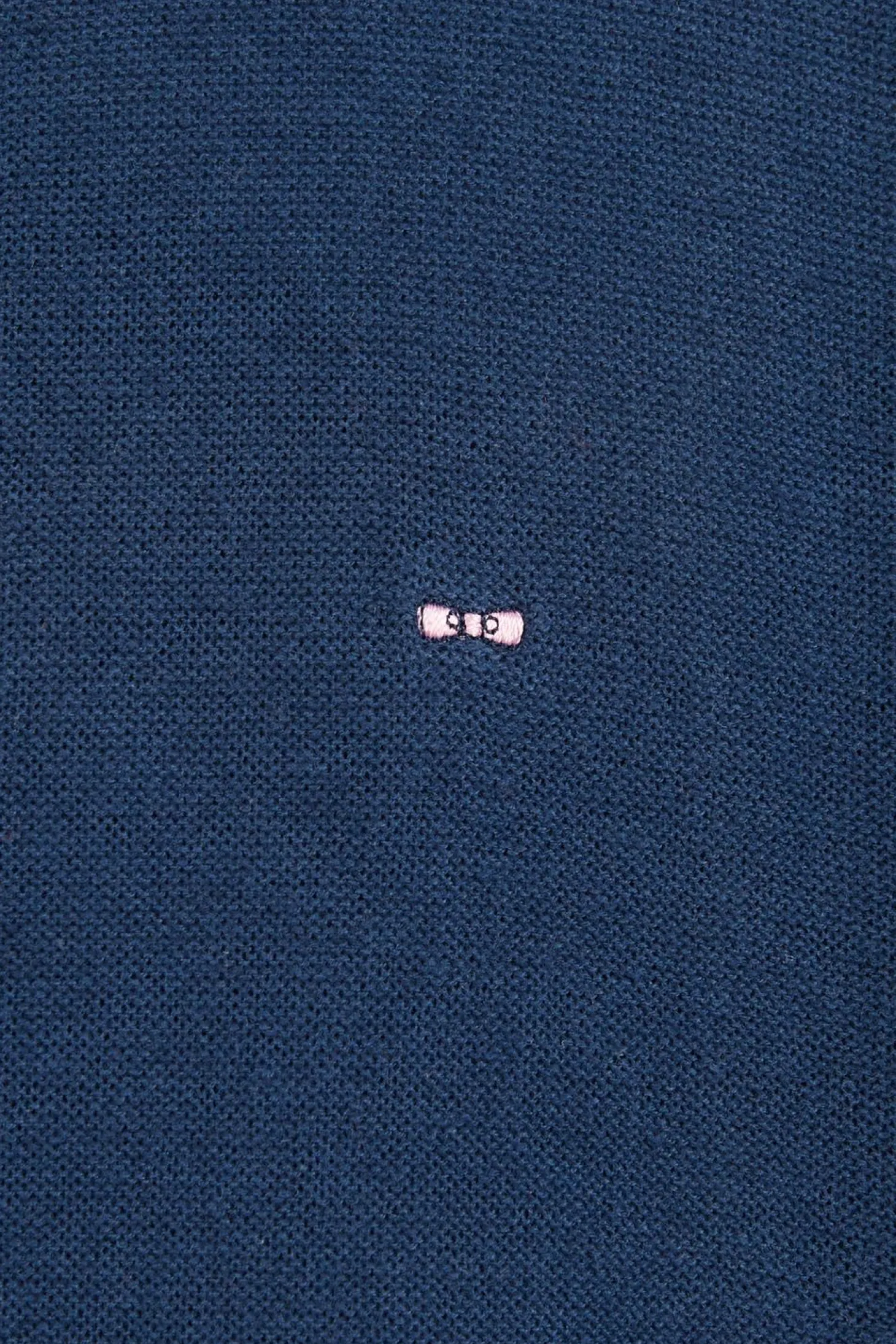 Pull Bleu En Lin Melange