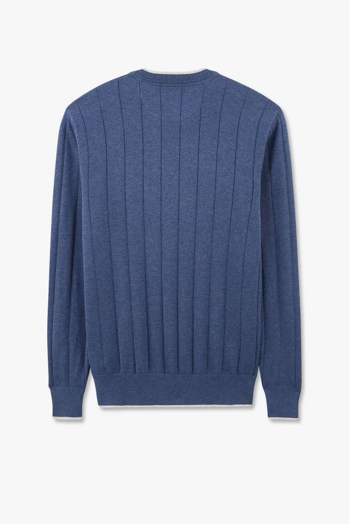 Pull Bleu Maille Fantaisie