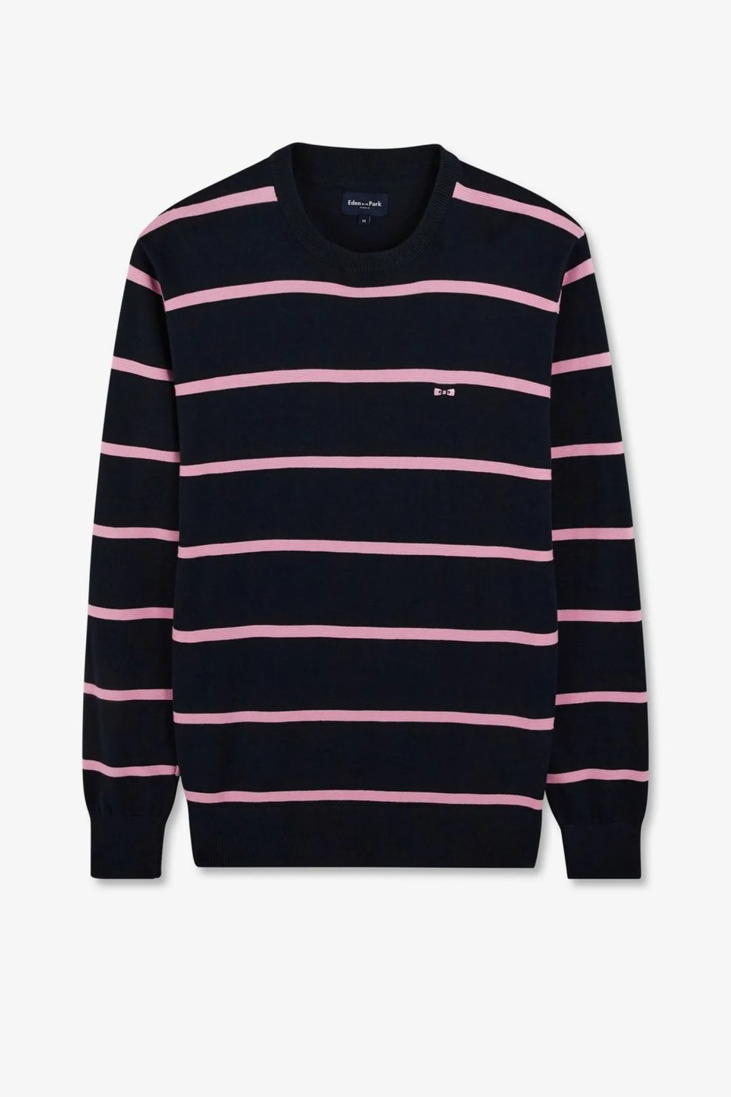 Pull Bleu Marine Raye