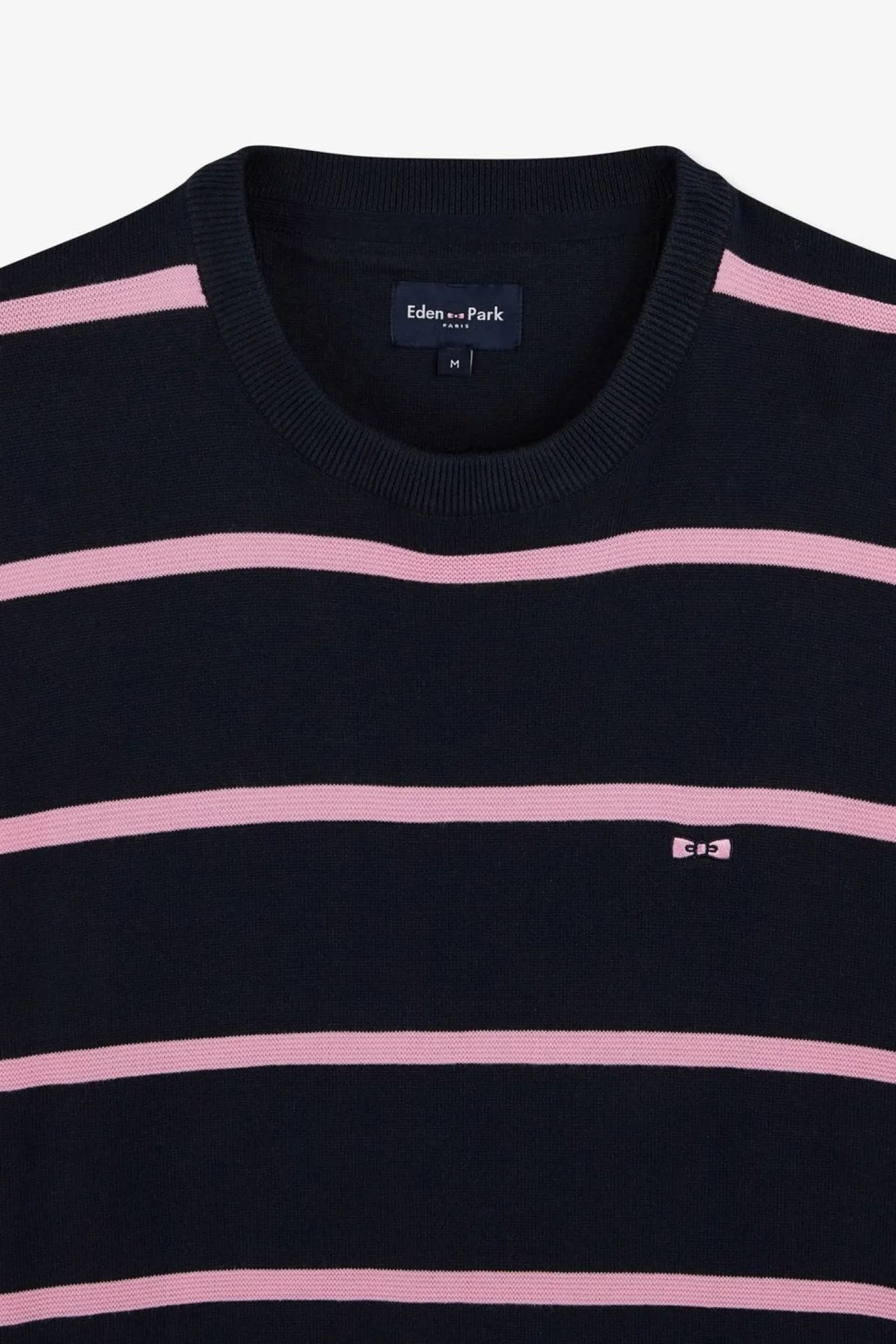 Pull Bleu Marine Raye