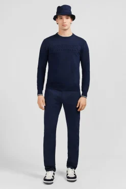 Pull Bleu Marine Uni