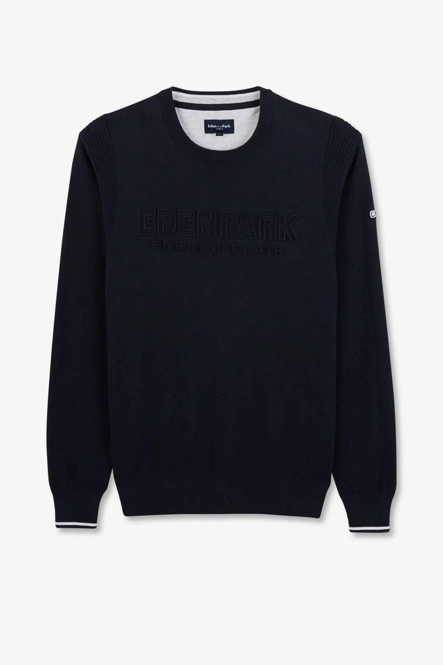 Pull Bleu Marine Uni
