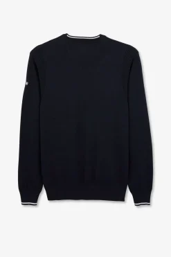 Pull Bleu Marine Uni