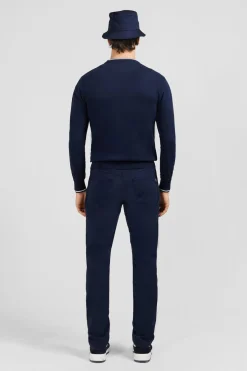 Pull Bleu Marine Uni