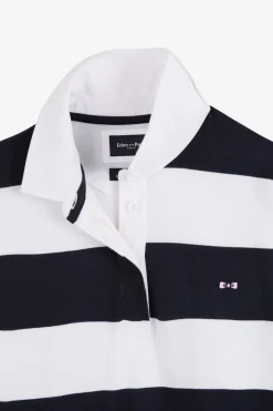 Robe A Larges Rayures Bicolores