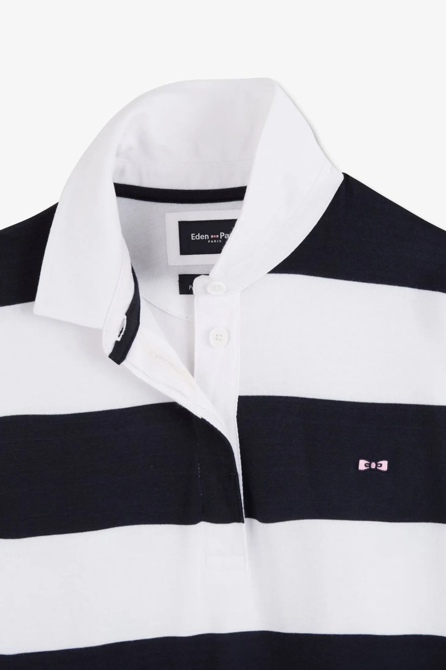 Robe A Larges Rayures Bicolores