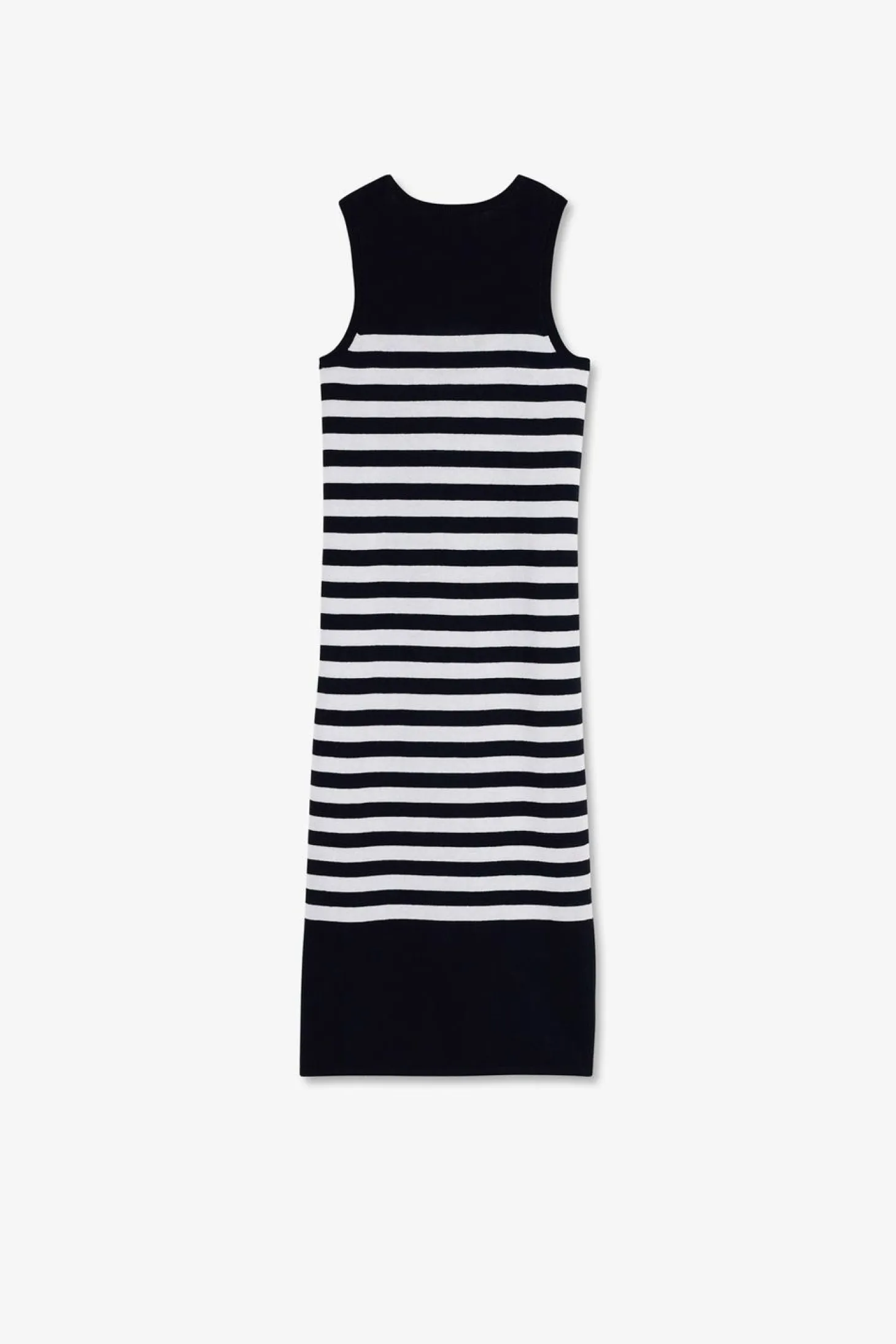 Robe Debardeur Mariniere Marine Et Blanche En Lin Et Coton