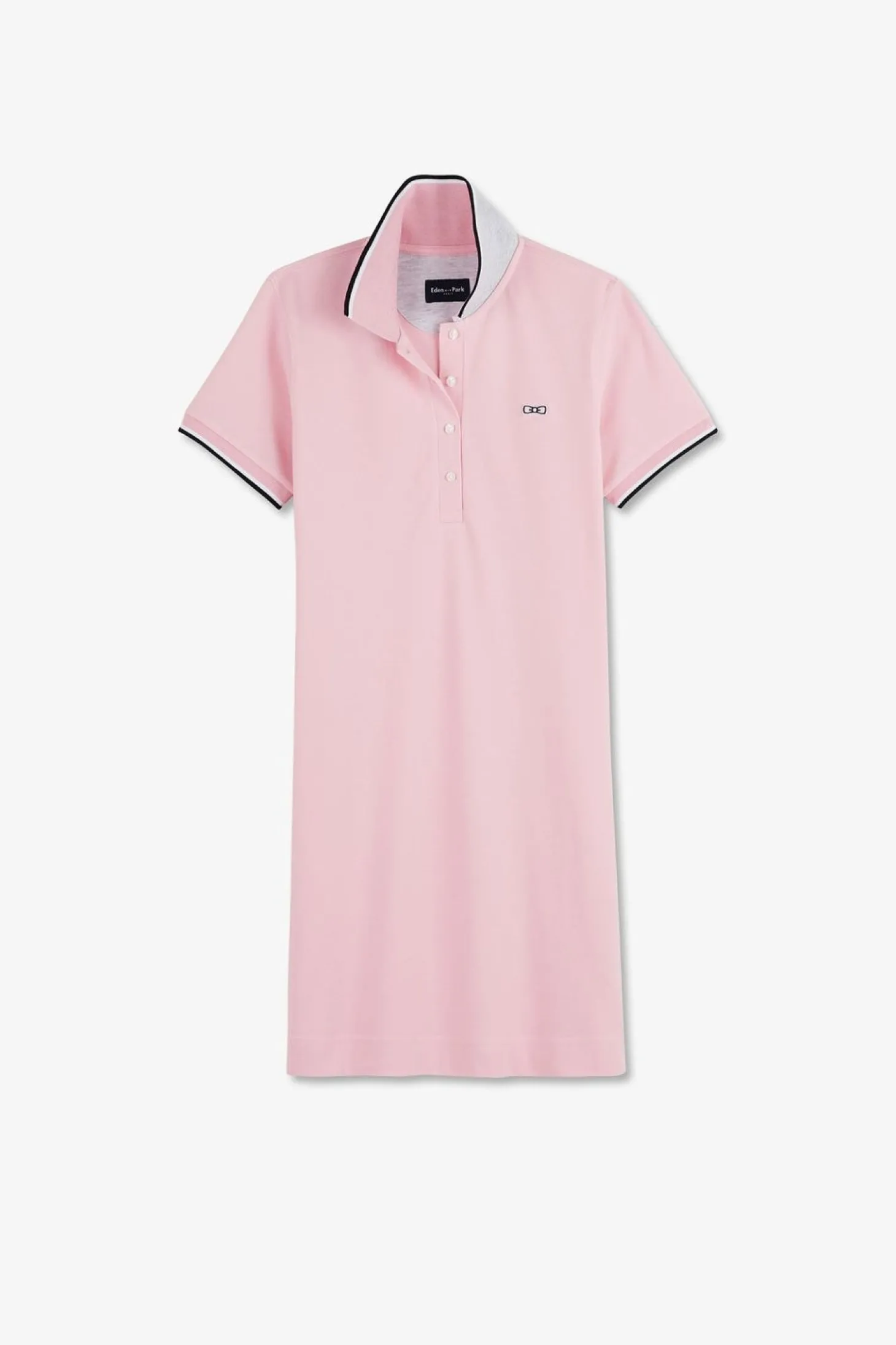 Robe Rose A Col Polo