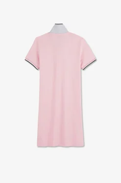 Robe Rose A Col Polo