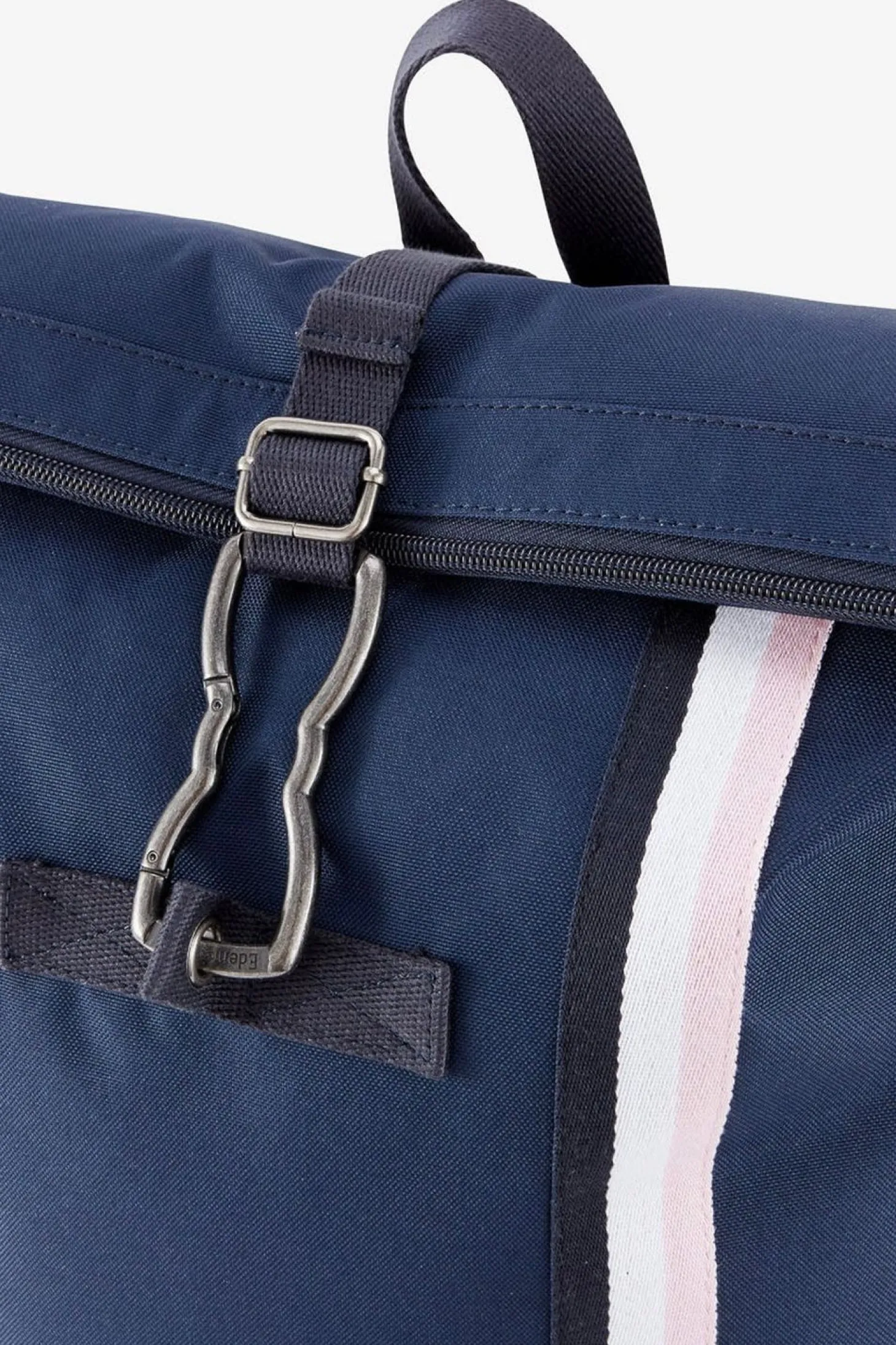 Sac À Dos Bleu Fonce A Bande Tricolore Xv De France
