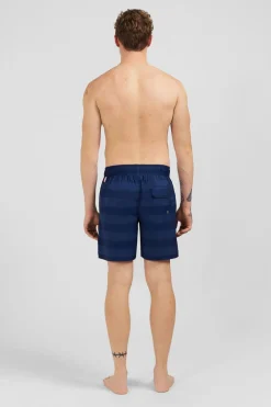 Short De Bain A Rayures Bleu