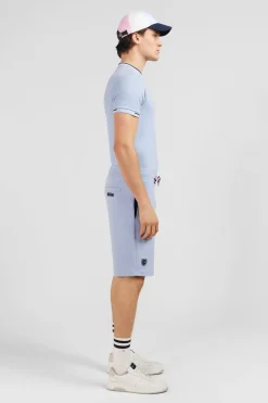 Short En Molleton Bleu Clair