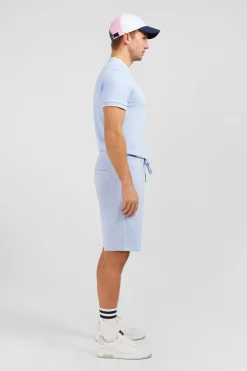 Short En Molleton Bleu Clair