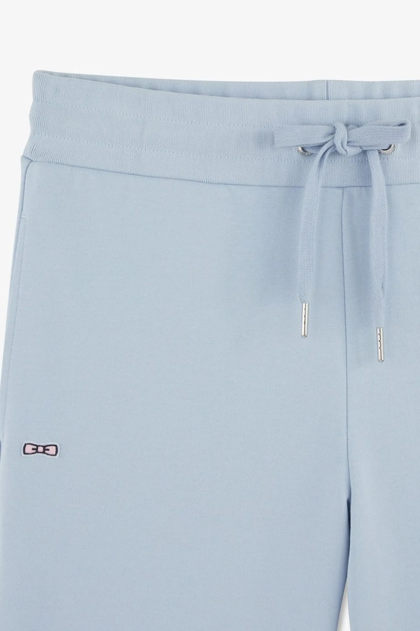 Short En Molleton Bleu Clair