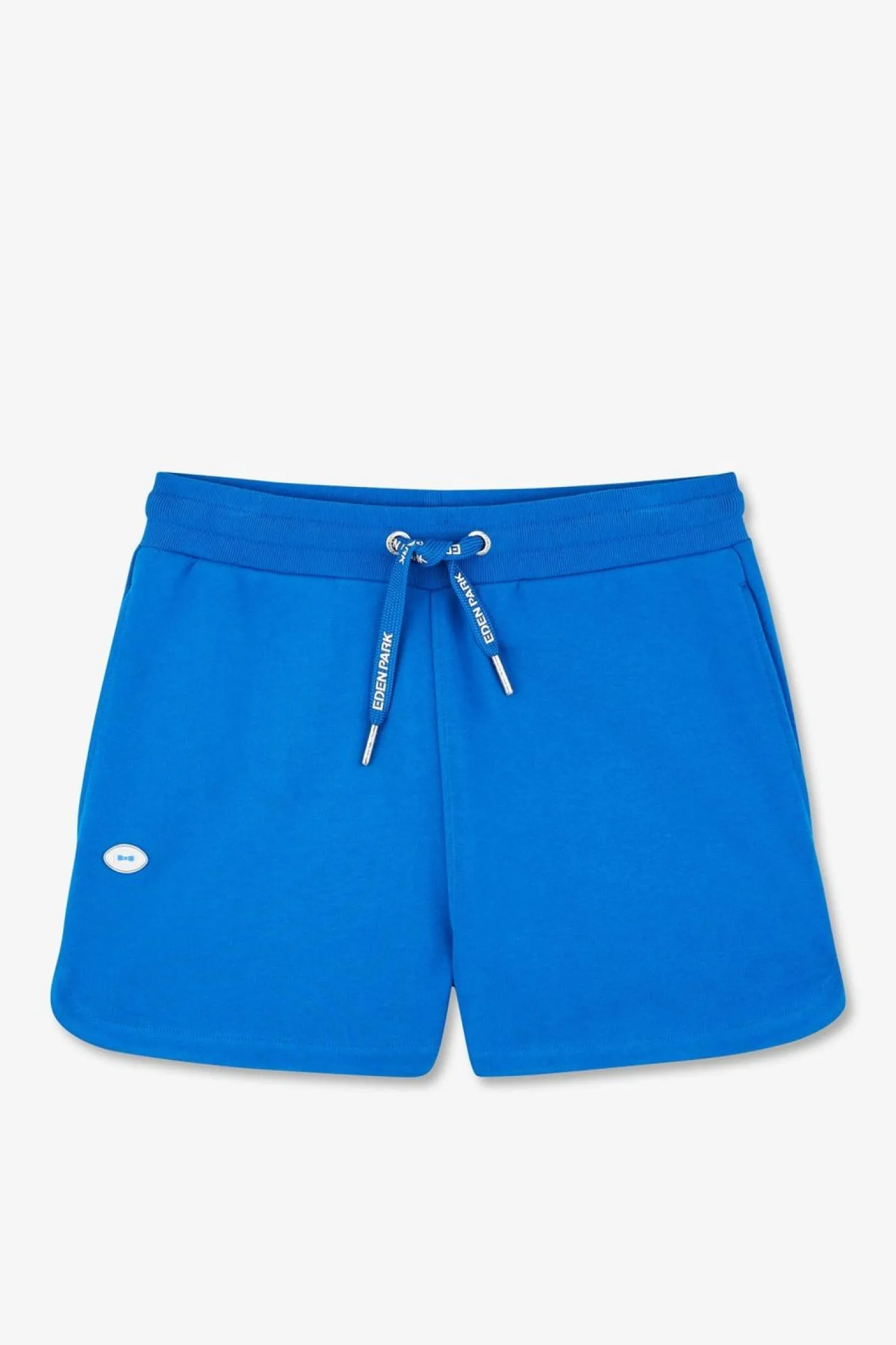 Short En Molleton Bleu Coupe Regular