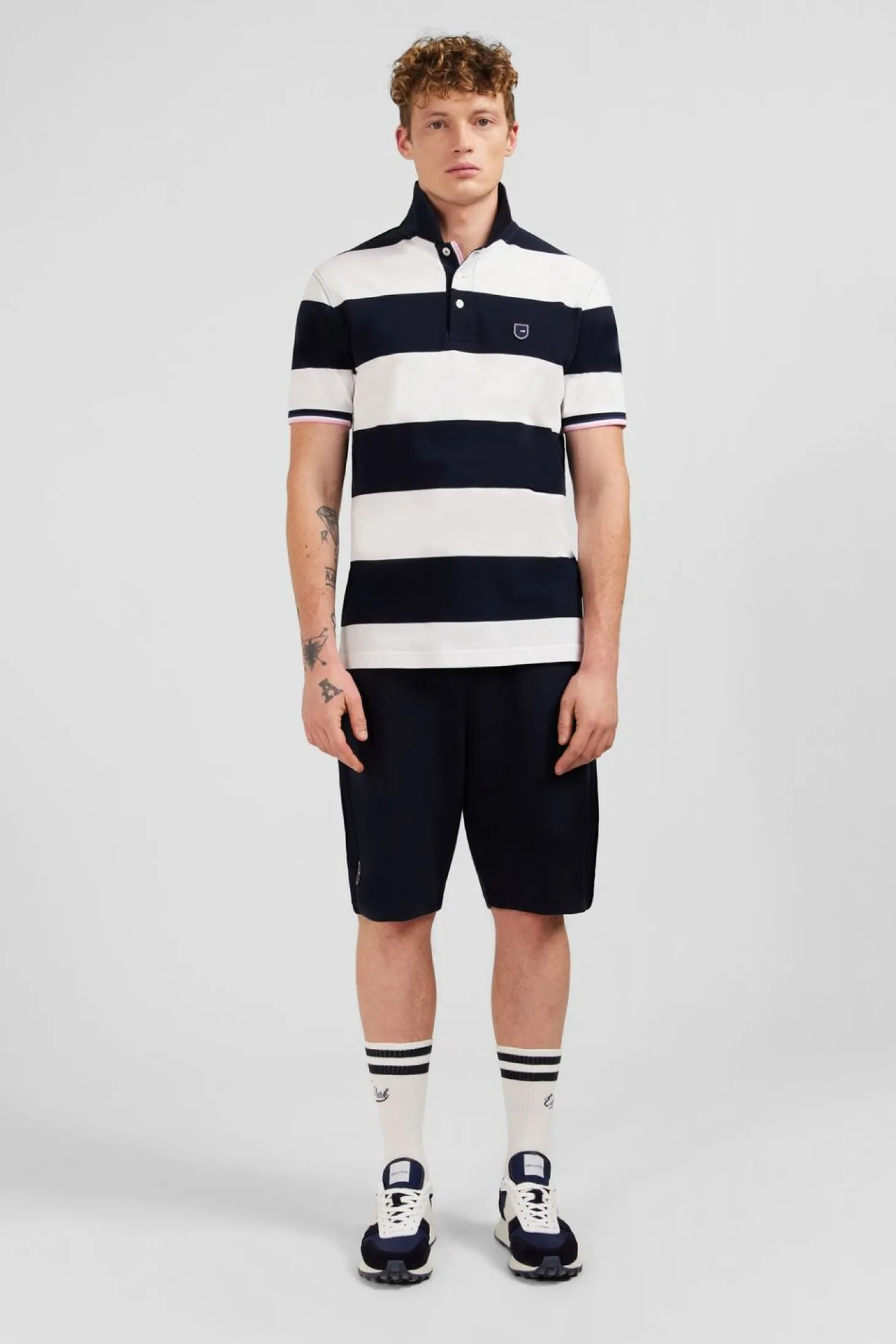 Short En Molleton Bleu Marine
