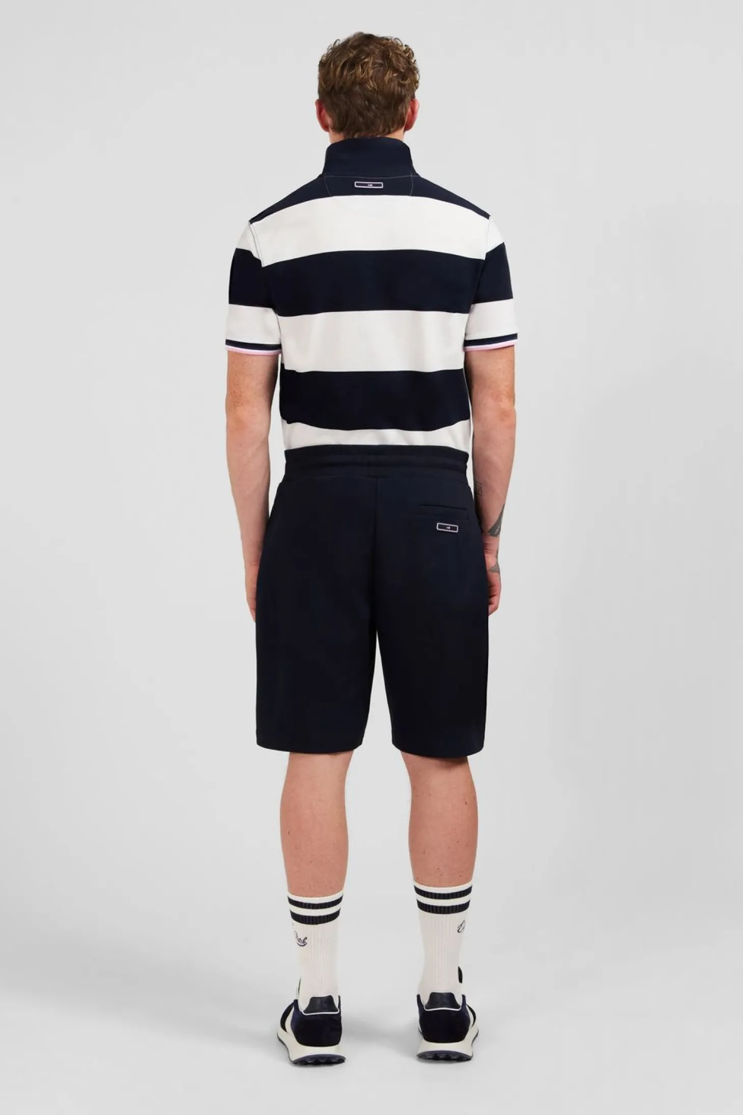Short En Molleton Bleu Marine